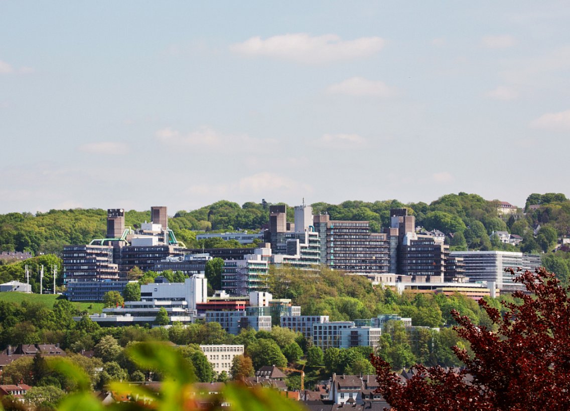 Panorama-Ansicht Campus Grifflenberg